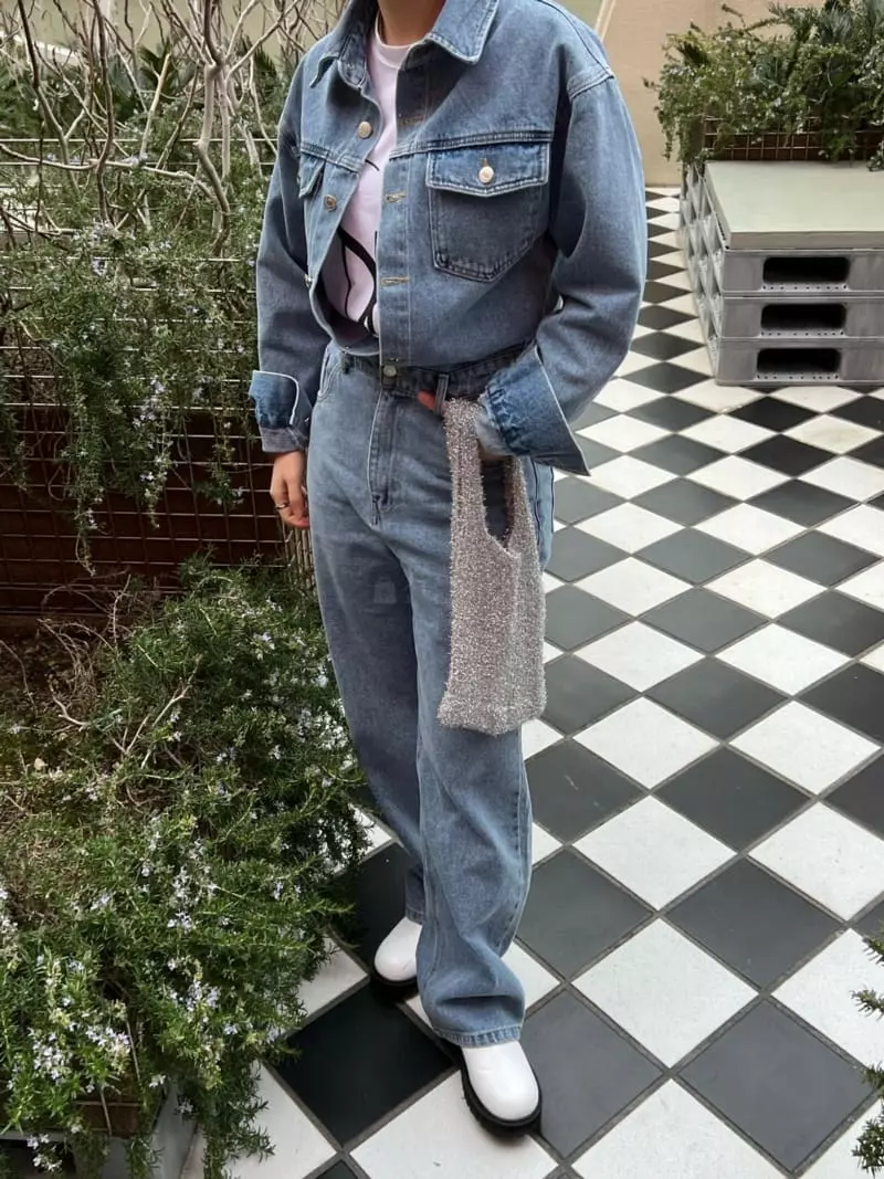 Special - Korean Women Fashion - #womensfashion - Denim Jumpsuit - 3