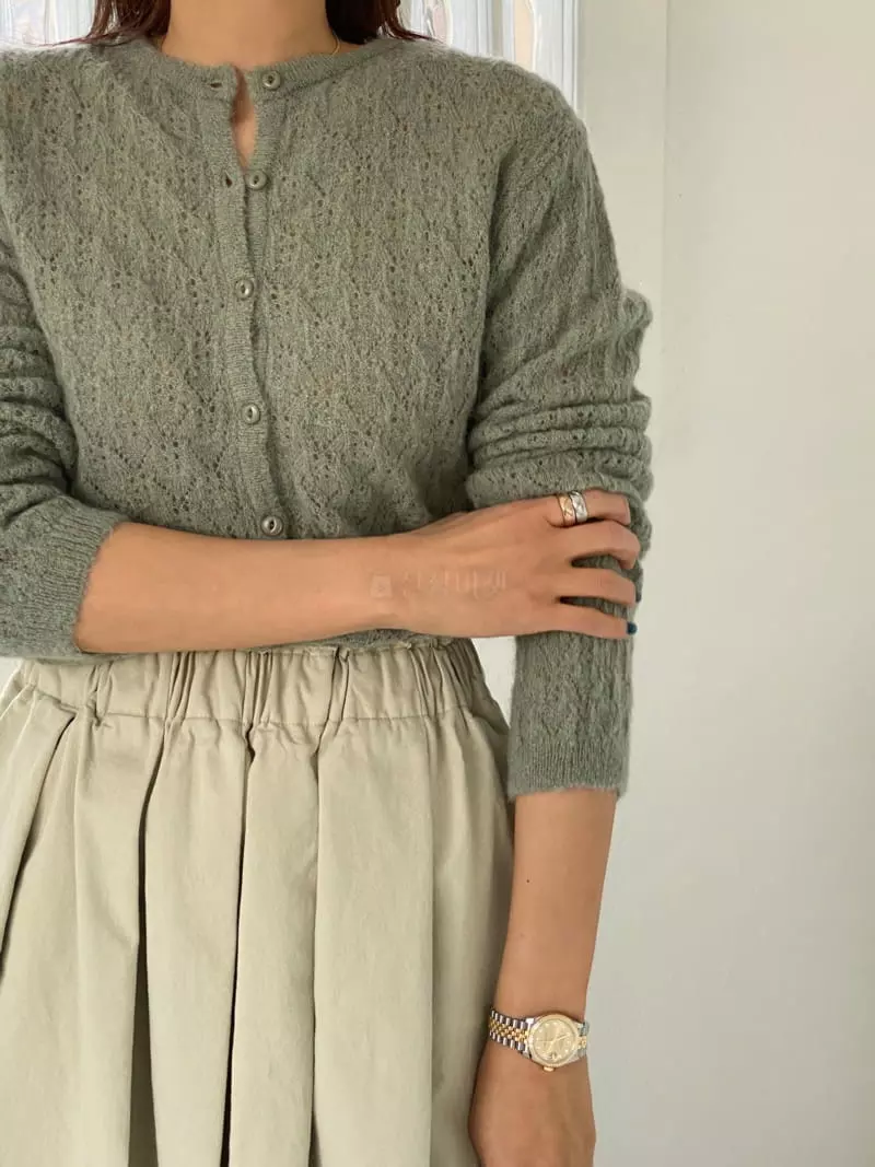 Ssemienne - Korean Women Fashion - #momslook - Chelsea Cardigan - 2