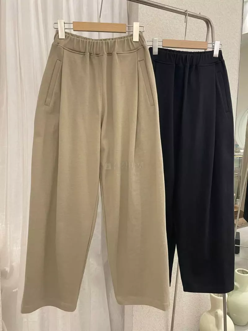 Ssemienne - Korean Women Fashion - #womensfashion - Dandy Pants - 4