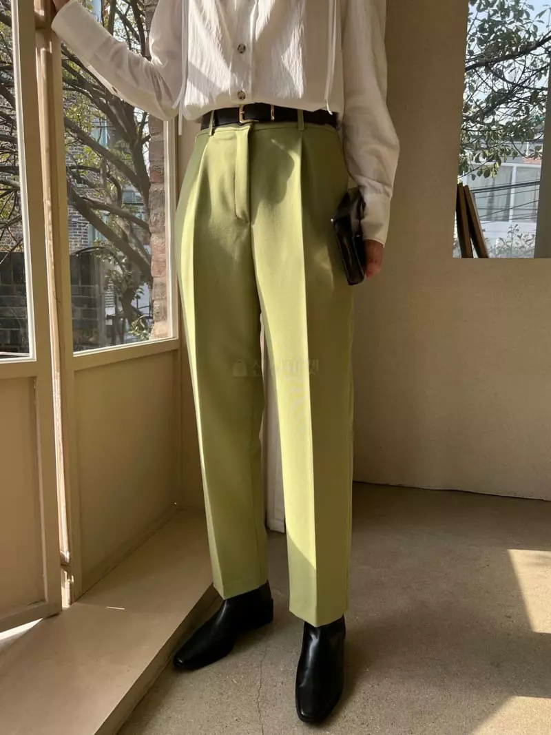 Ssemienne - Korean Women Fashion - #pursuepretty - Story Slim Pants - 2