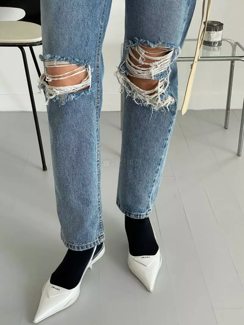 Ssemienne - Korean Women Fashion - #restrostyle - Vintage Jeans - 3