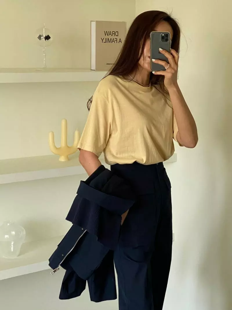 Ssemienne - Korean Women Fashion - #thatsdarling - Sono Tee - 2