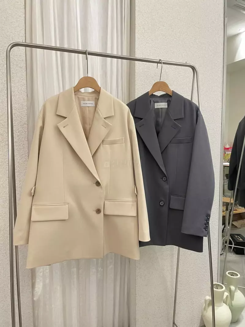 Ssemienne - Korean Women Fashion - #thatsdarling - Edition Belted Jacket - 4