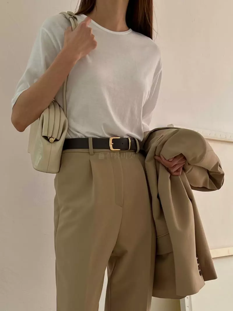 Ssemienne - Korean Women Fashion - #thelittlethings - Sono Tee - 3