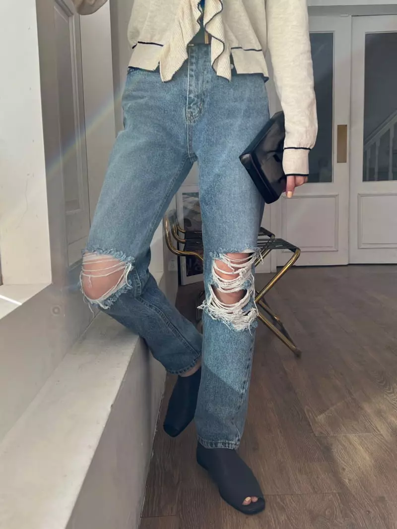 Ssemienne - Korean Women Fashion - #vintagekidsstyle - Vintage Jeans