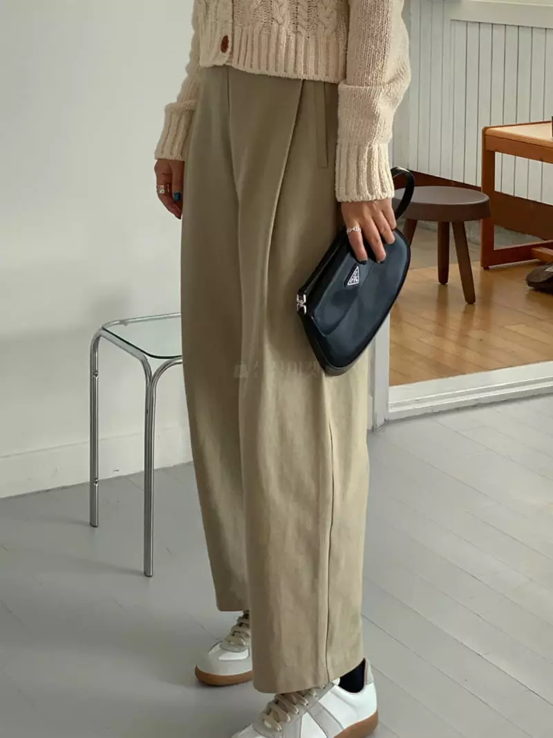 Ssemienne - Korean Women Fashion - #womensfashion - Dandy Pants - 3
