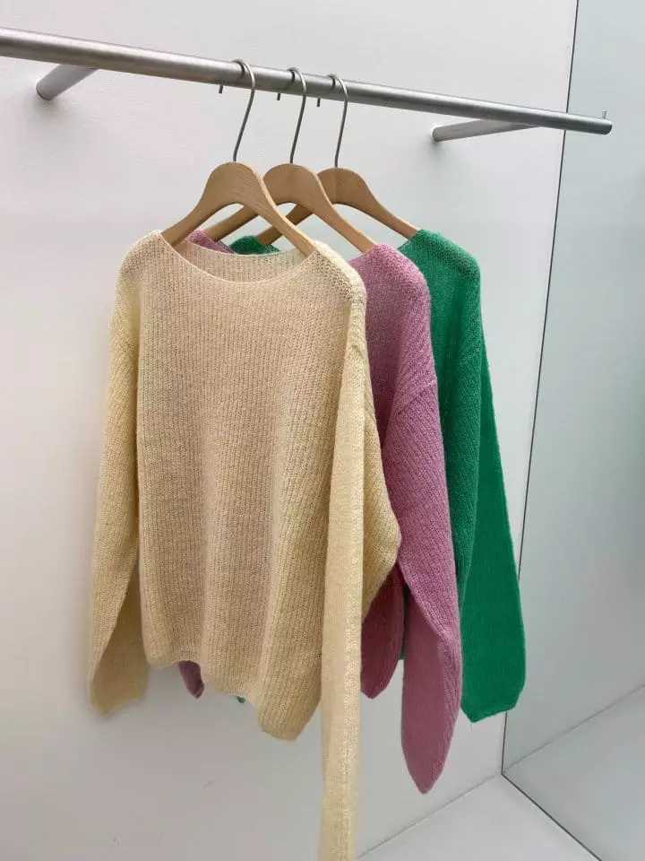 Stable - Korean Women Fashion - #momslook - Nutella Knit Tee - 4