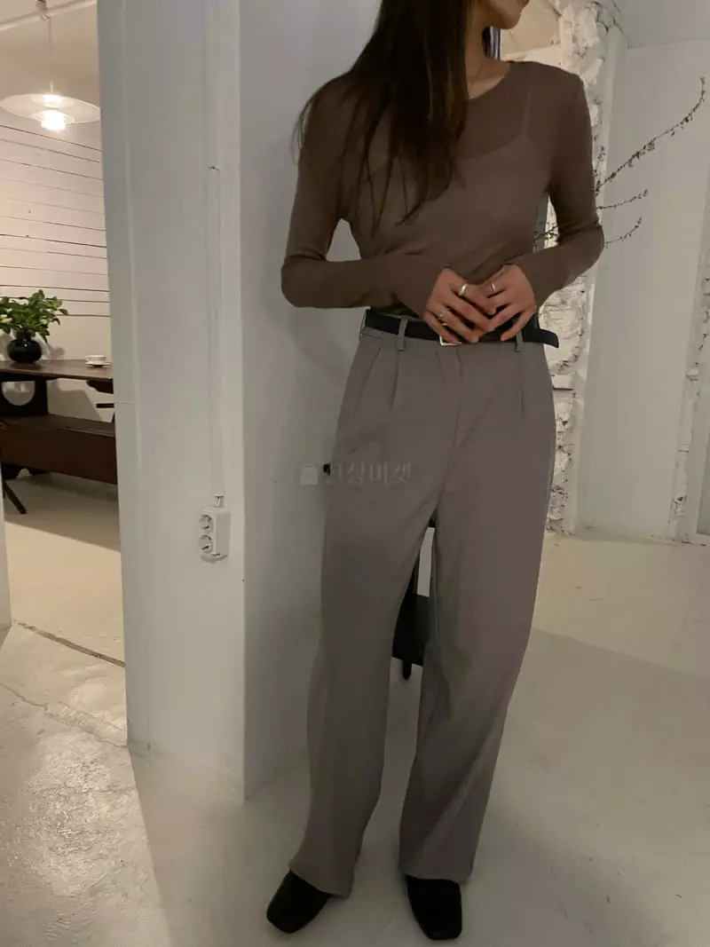Talktalk - Korean Women Fashion - #womensfashion - Laura Pants - 4