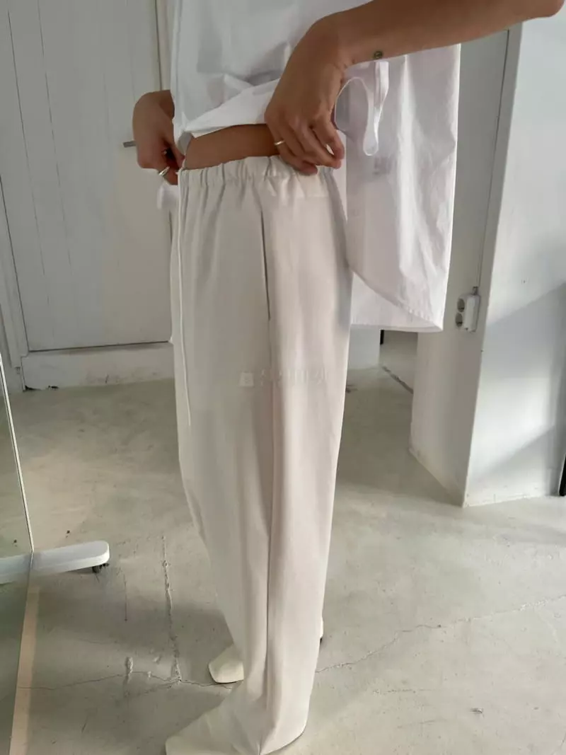 Talktalk - Korean Women Fashion - #thatsdarling - Low Pants - 2