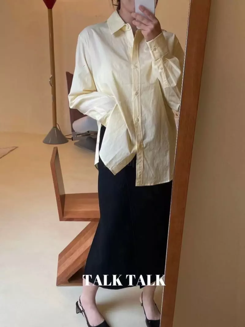 Talktalk - Korean Women Fashion - #thatsdarling - Cotton Shirts