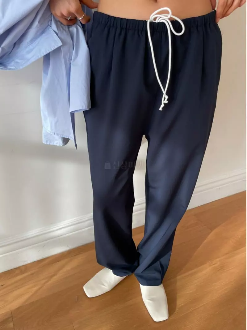 Talktalk - Korean Women Fashion - #thelittlethings - Low Pants - 3