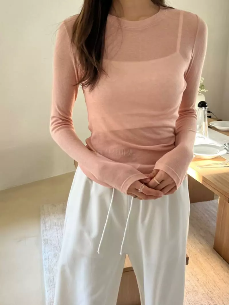 Talktalk - Korean Women Fashion - #womensfashion - Romantic Tee - 3