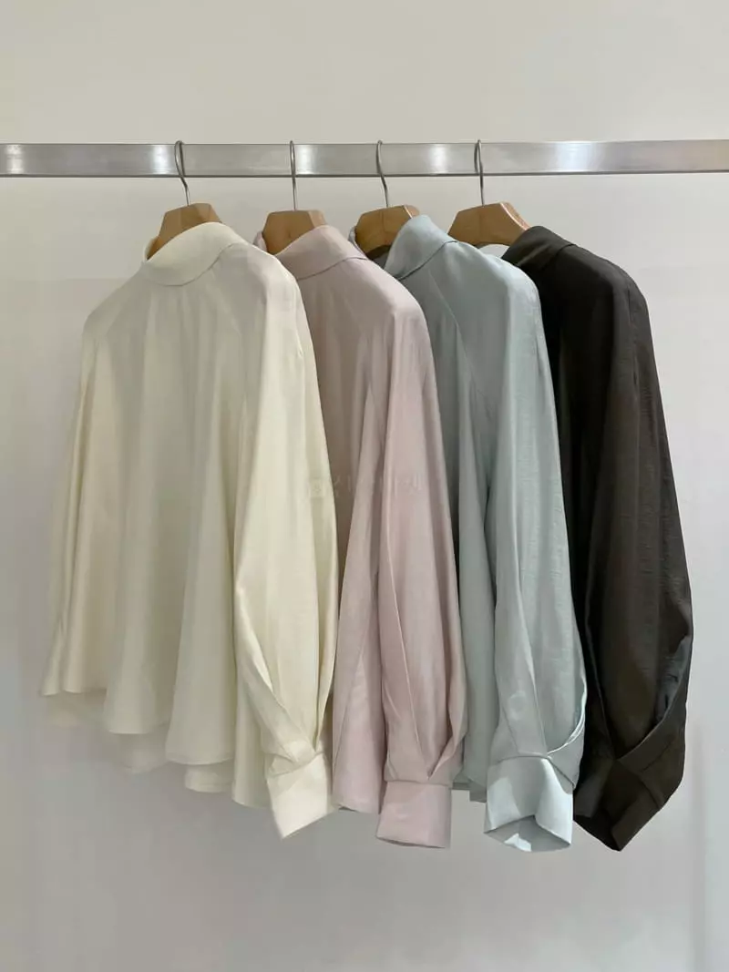 Taste - Korean Women Fashion - #momslook - Double Side Via Blouse