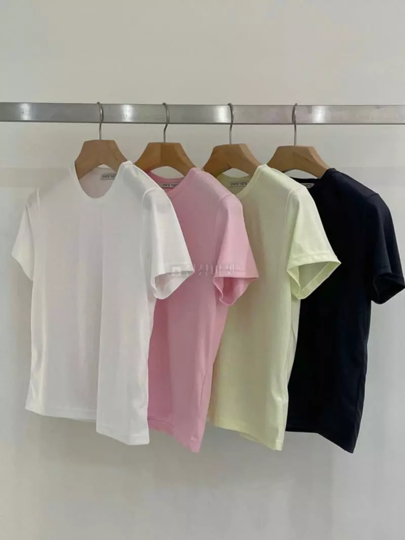 Taste - Korean Women Fashion - #momslook - Silk Tee - 3