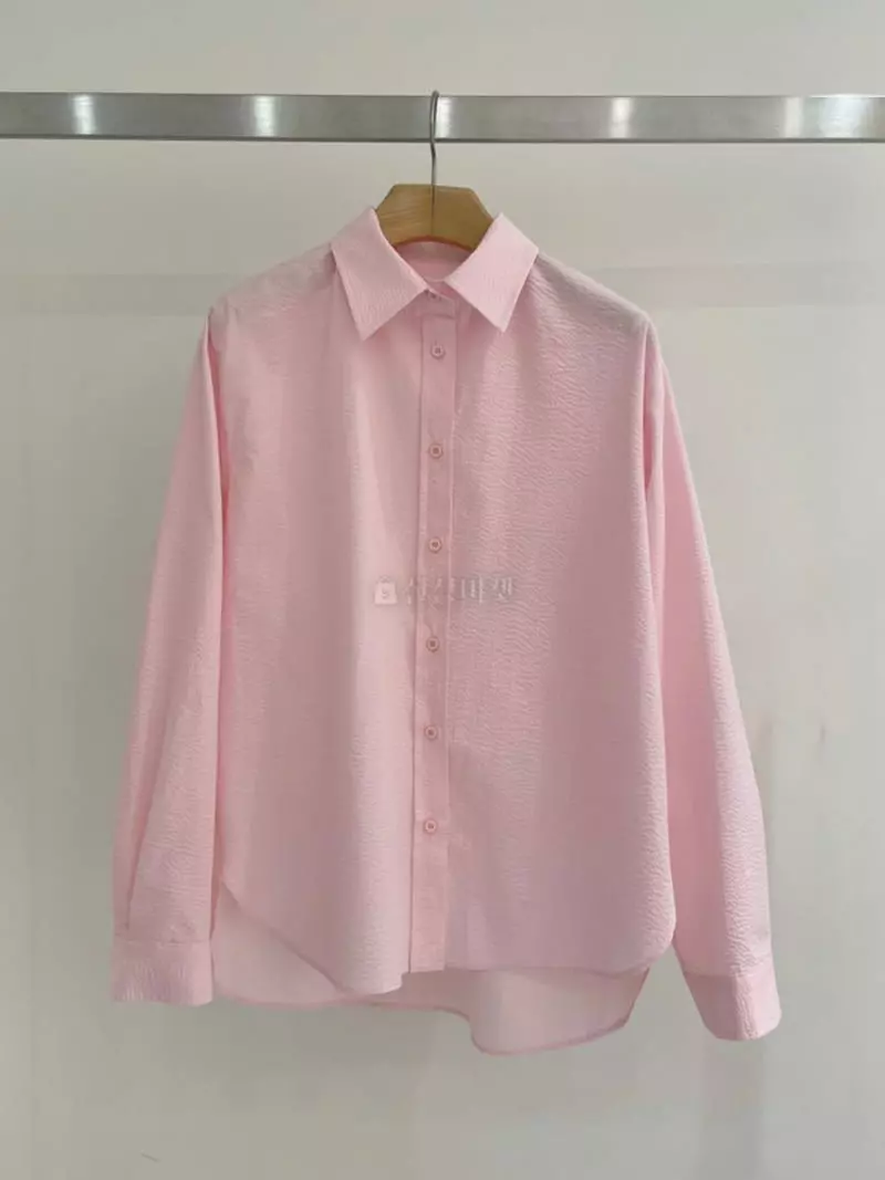 Taste - Korean Women Fashion - #momslook - Bubble Shirt - 3