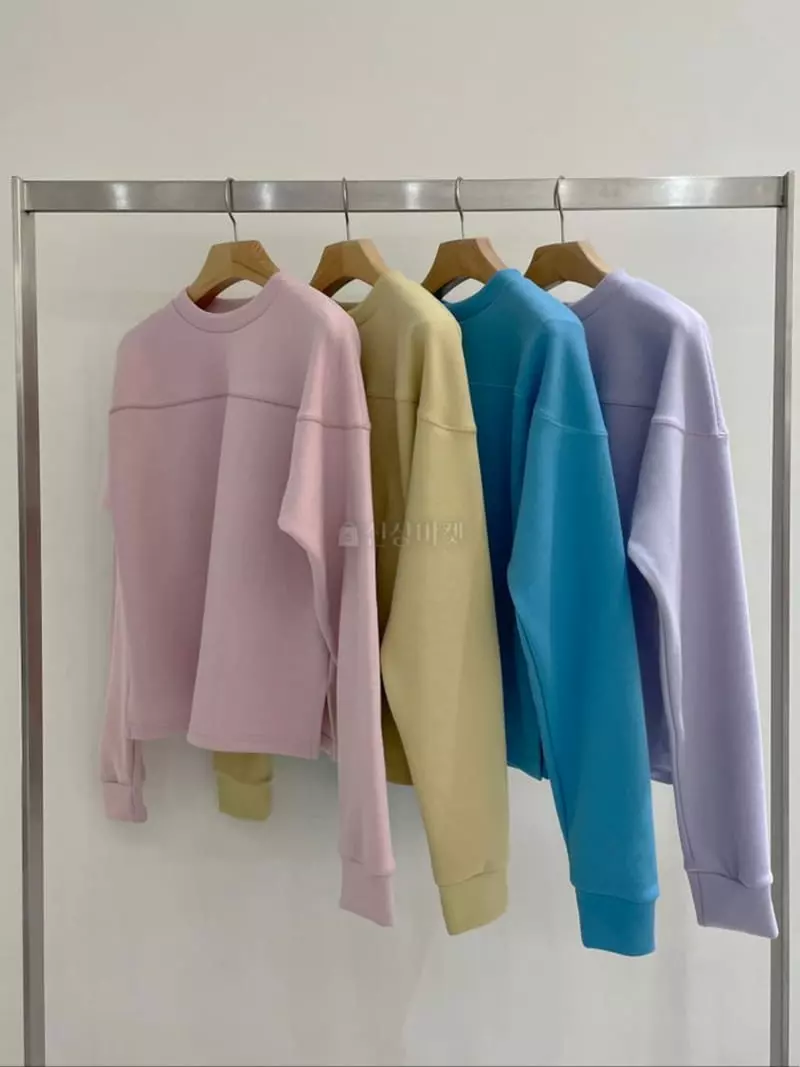 Taste - Korean Women Fashion - #momslook - Scissor Sweatshirt - 3