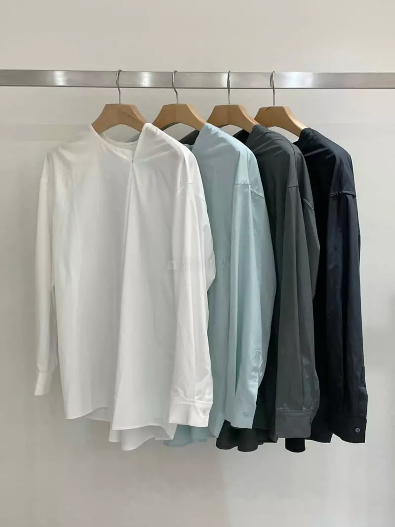 Taste - Korean Women Fashion - #restrostyle - Unbalance Shirt