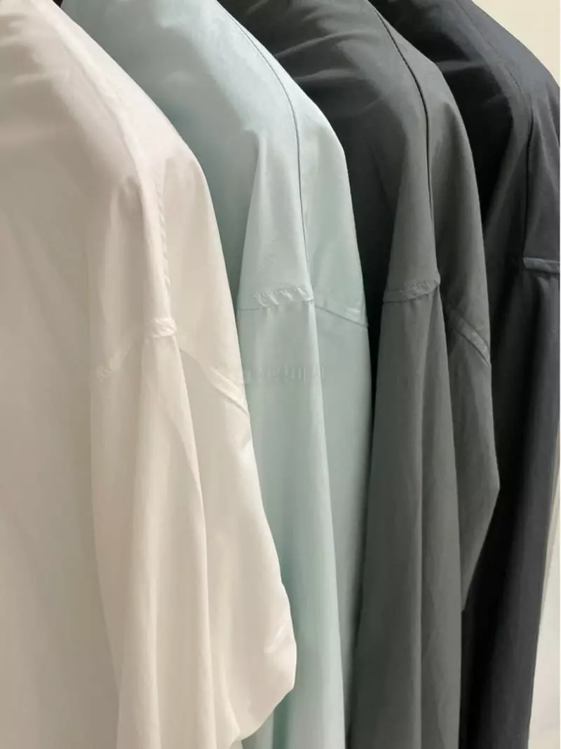 Taste - Korean Women Fashion - #romanticstyle - Unbalance Shirt - 2