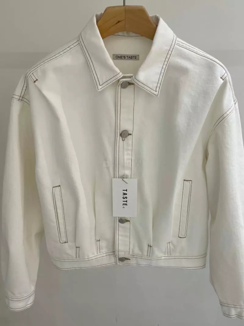 Taste - Korean Women Fashion - #romanticstyle - Remo Denim Jacket