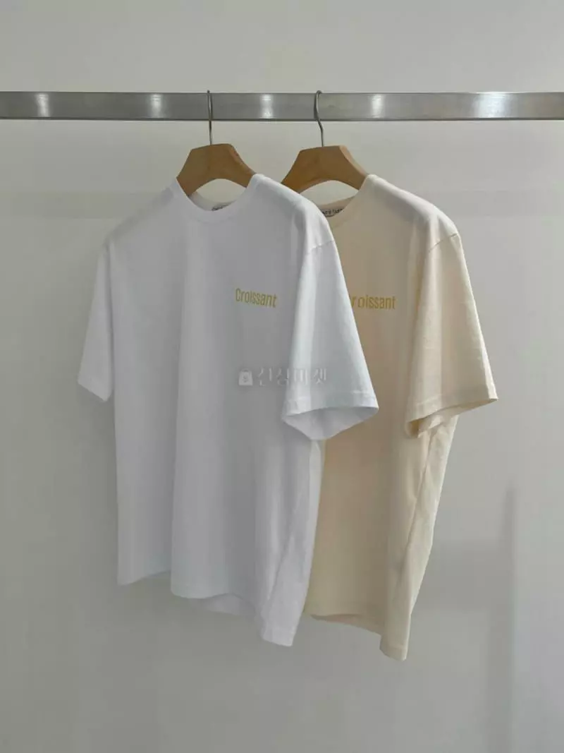 Taste - Korean Women Fashion - #womensfashion - Croissant Tee - 2