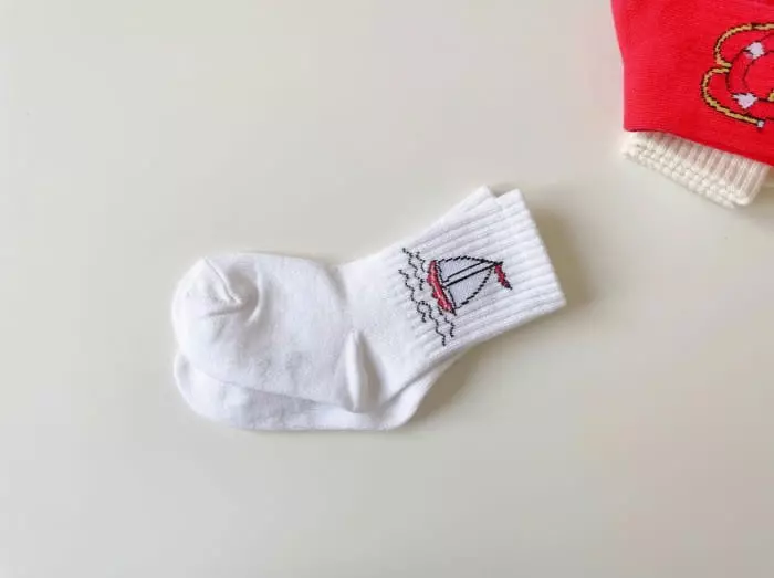 Teamand - Korean Children Fashion - #discoveringself - Travel Socks [set of 3] - 6