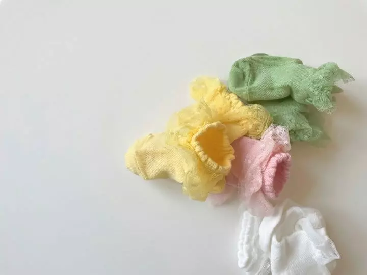 Teamand - Korean Children Fashion - #fashionkids - Tutu Lace Socks [set of 4] - 2