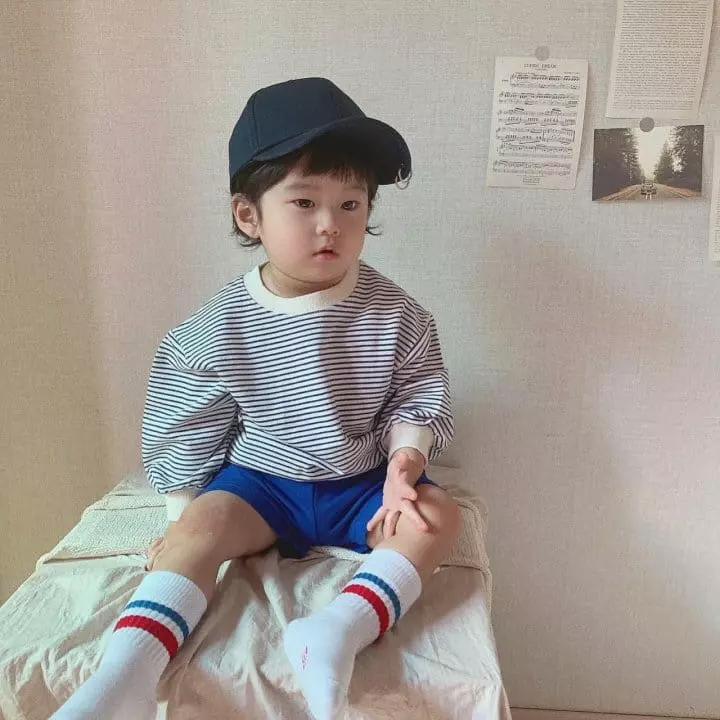 Teamand - Korean Children Fashion - #kidsshorts - Crew Socks [set of 5] - 5
