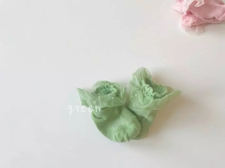 Teamand - Korean Children Fashion - #kidzfashiontrend - Tutu Lace Socks [set of 4] - 5