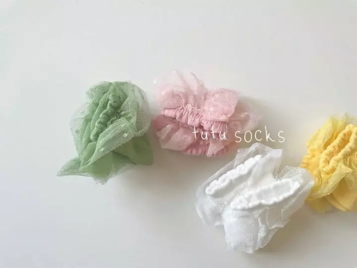 Teamand - Korean Children Fashion - #littlefashionista - Tutu Lace Socks [set of 4] - 7