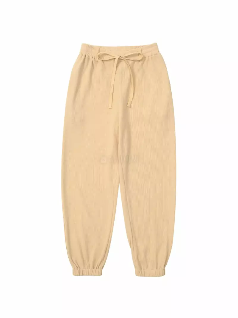 Tempting - Korean Women Fashion - #momslook - Croffle Pants - 3