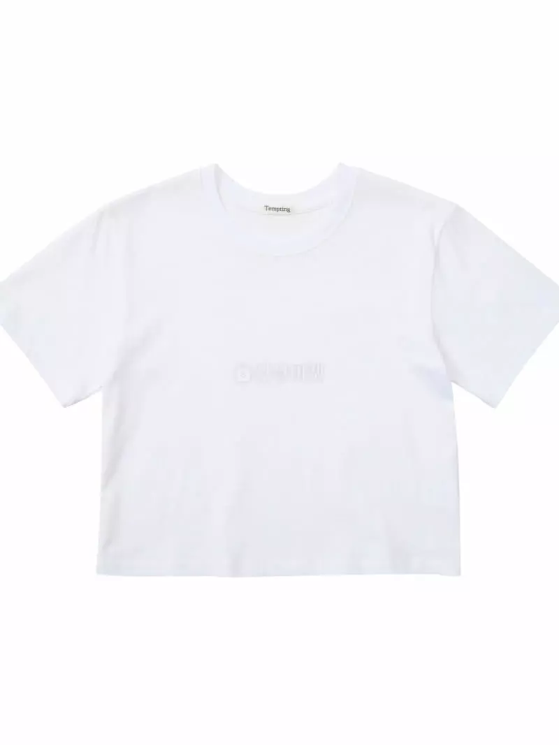 Tempting - Korean Women Fashion - #womensfashion - Cotton Tee - 4