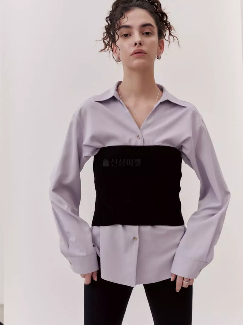 Tempting - Korean Women Fashion - #momslook - Knit Bralette Tee
