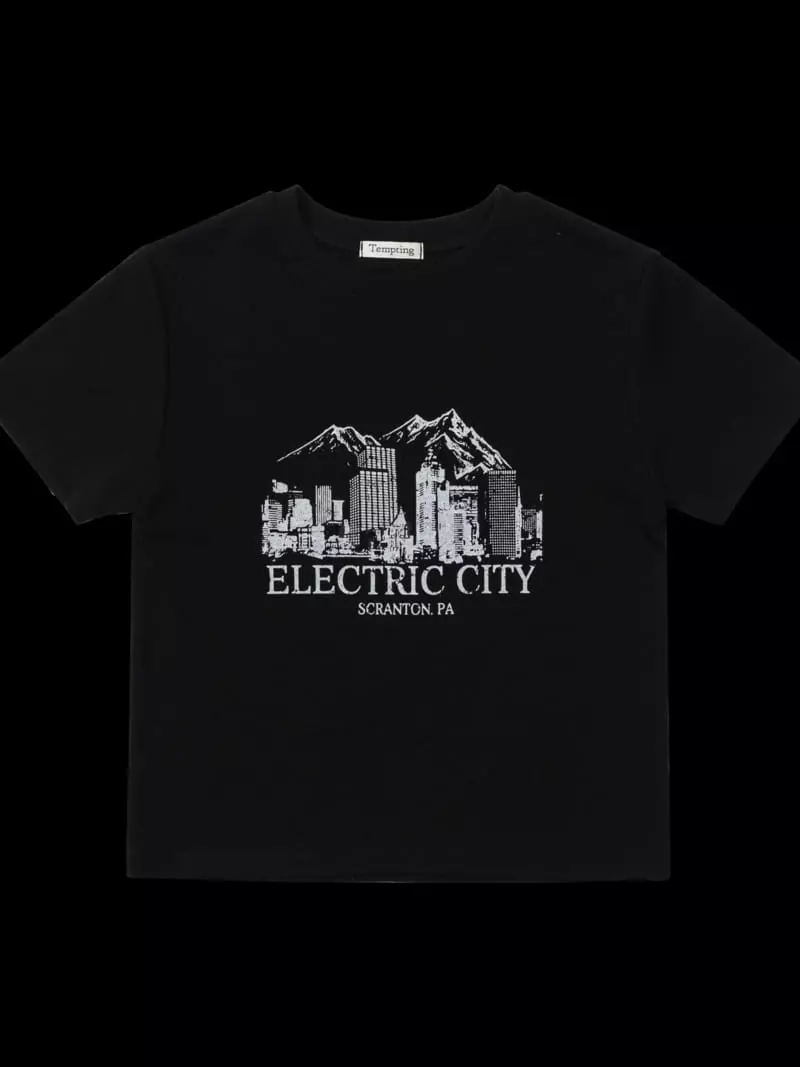 Tempting - Korean Women Fashion - #womensfashion - City Tee - 4