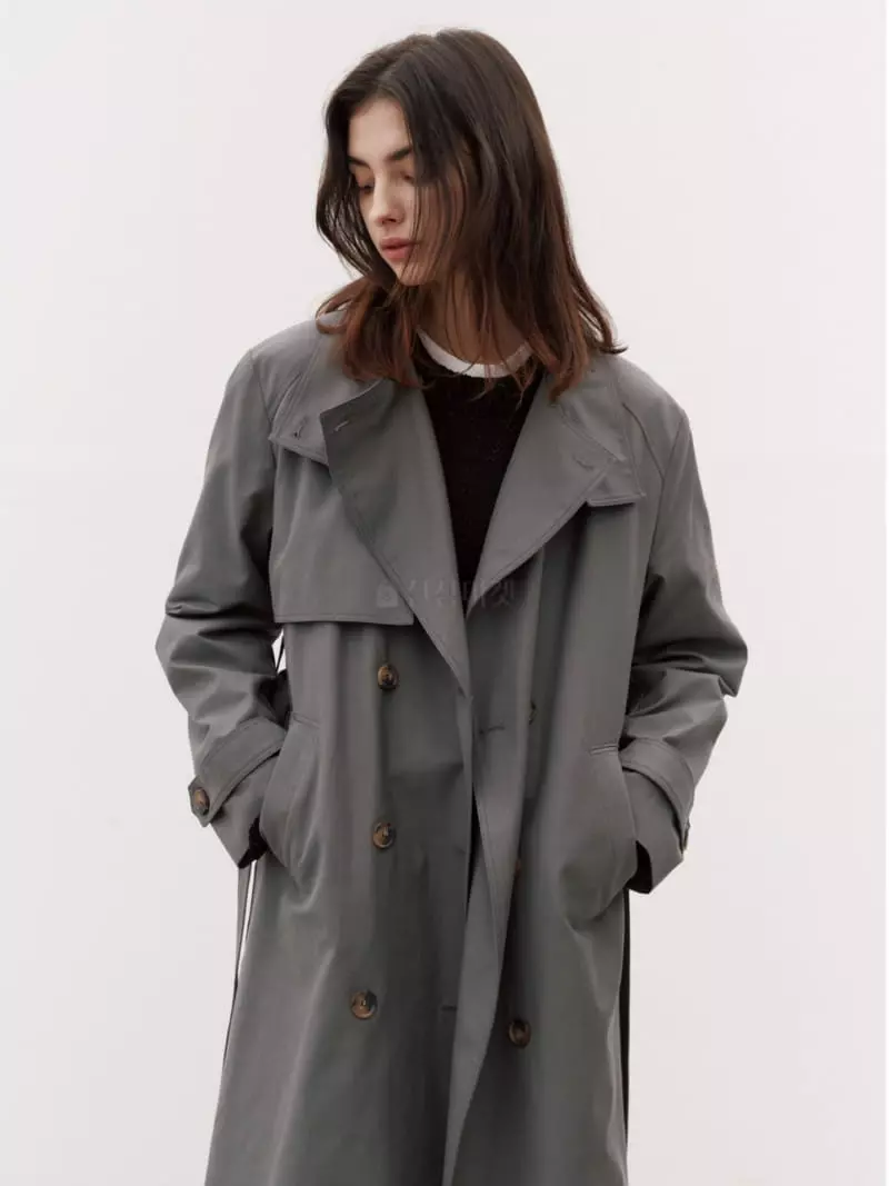 Tempting - Korean Women Fashion - #momslook - Kai Trench Coat - 3