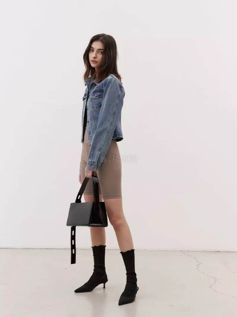 Tempting - Korean Women Fashion - #momslook - Stella Denim Jacket