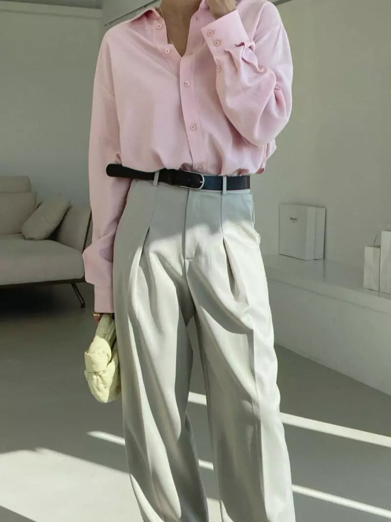 Tempting - Korean Women Fashion - #restrostyle - Milk Shirt - 3