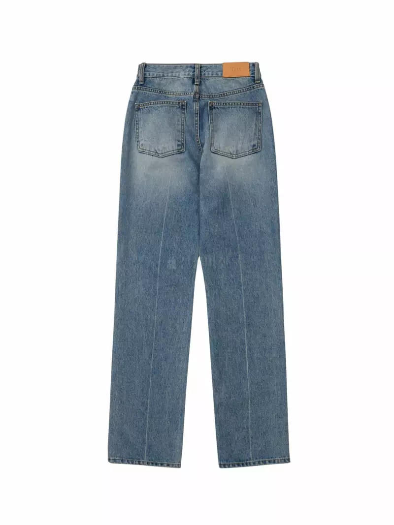 Tempting - Korean Women Fashion - #shopsmall - Line Jeans - 3