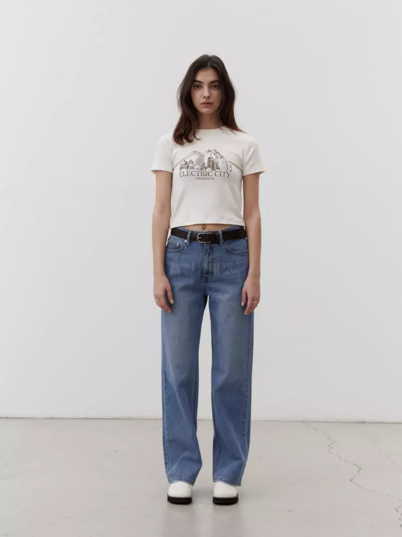 Tempting - Korean Women Fashion - #womensfashion - Slit Jeans - 2