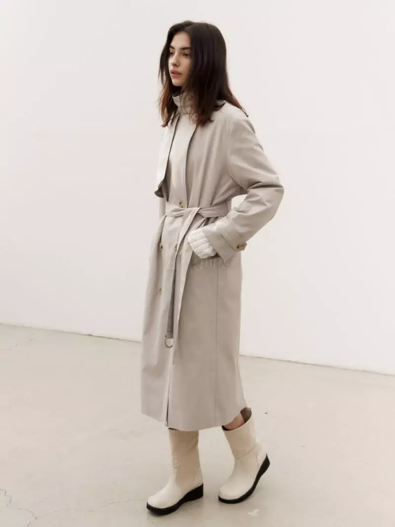 Tempting - Korean Women Fashion - #momslook - Kai Trench Coat - 4