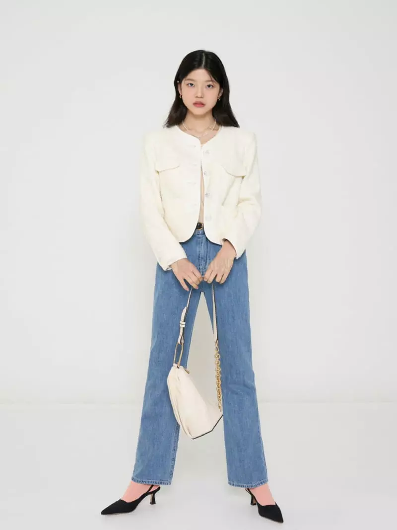 The Edition - Korean Women Fashion - #momslook - Tweed Jacket - 3
