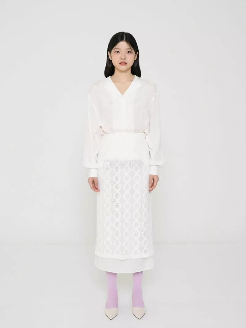 The Edition - Korean Women Fashion - #momslook - Race Skirt - 2