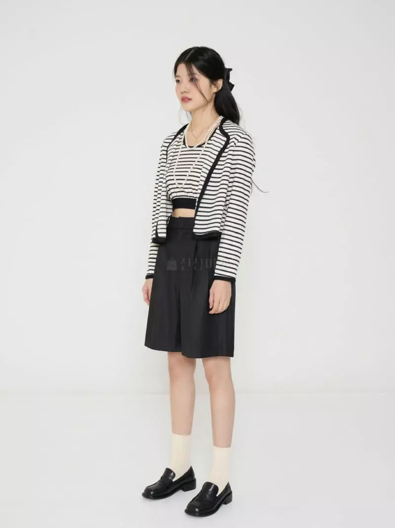 The Edition - Korean Women Fashion - #thelittlethings - Celin Stripe Cardigan