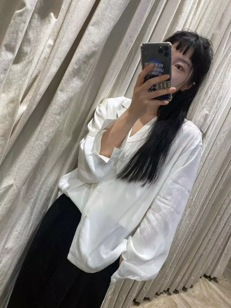 The Edition - Korean Women Fashion - #momslook - Silk Blouse - 4
