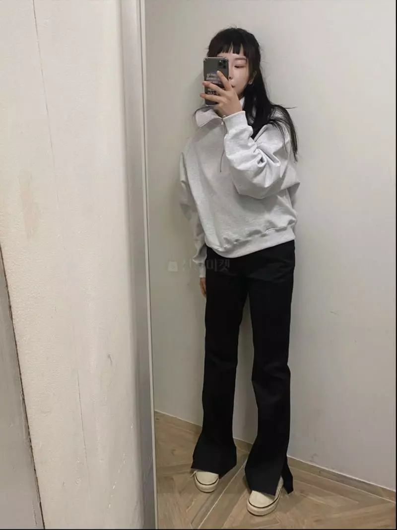 The Edition - Korean Women Fashion - #womensfashion - Bootcut Slit Pants