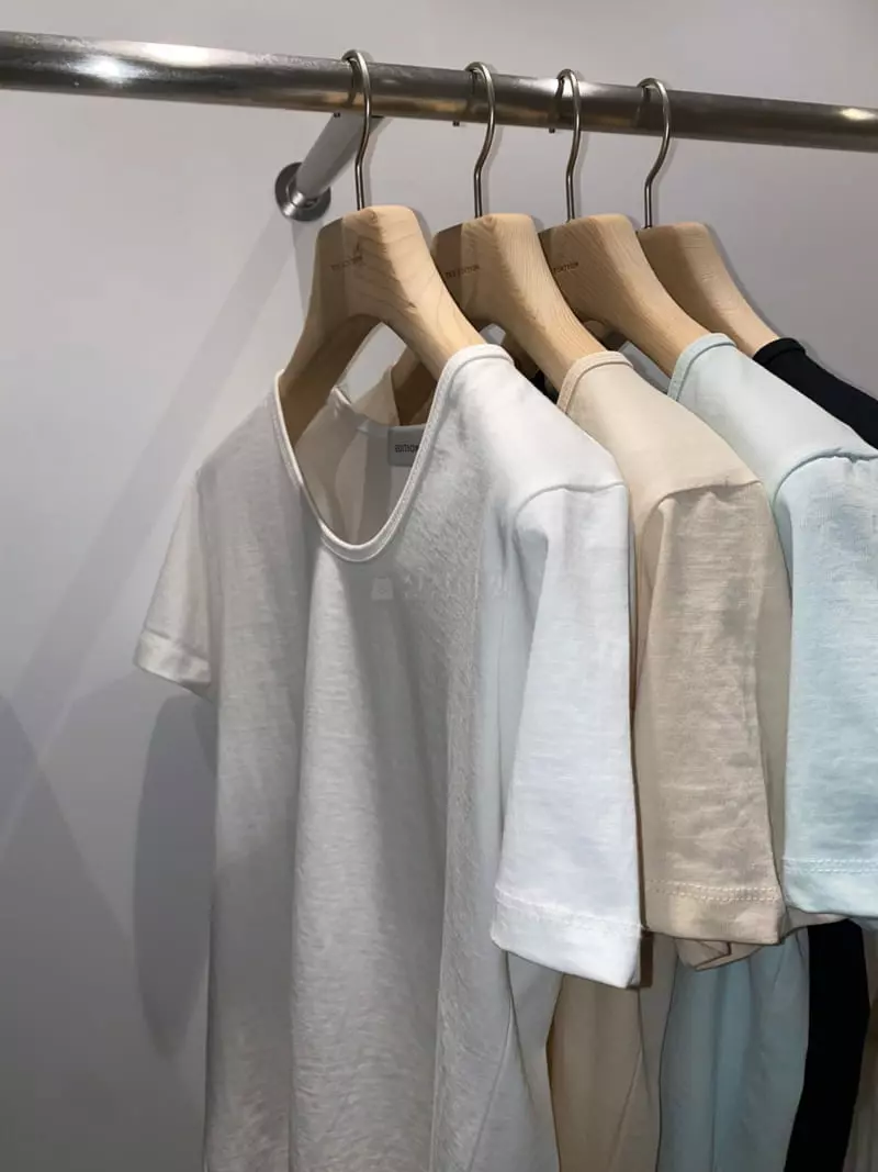 The Edition - Korean Women Fashion - #womensfashion - U-Neck Tee