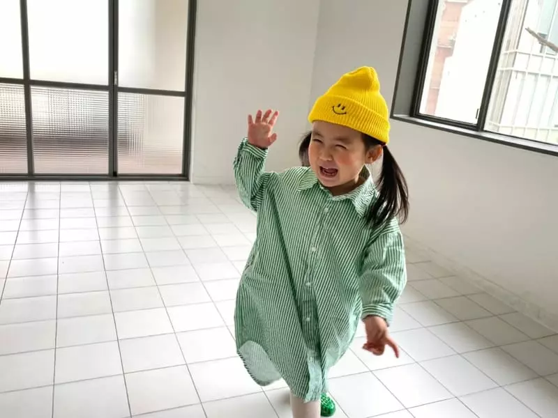 The Grey - Korean Children Fashion - #Kfashion4kids - Shirt One-piece - 9