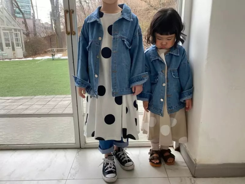 The Grey - Korean Children Fashion - #Kfashion4kids - Original Denim Jacket - 8