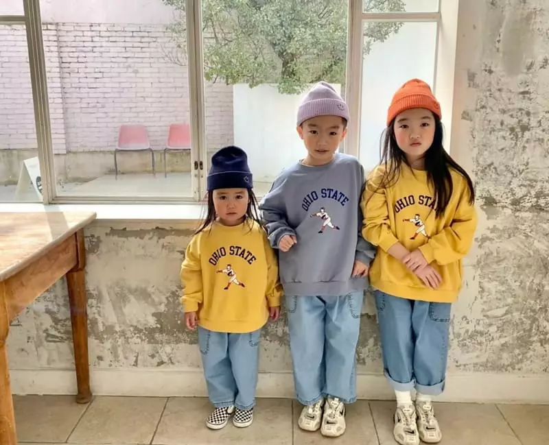 The Grey - Korean Children Fashion - #Kfashion4kids - Pumpkin Crop Jeans - 5