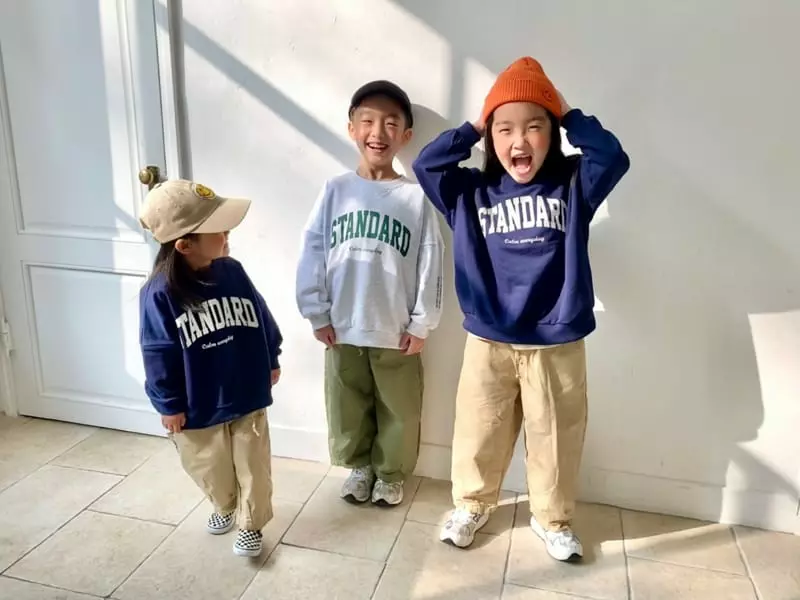 The Grey - Korean Children Fashion - #Kfashion4kids - Standard Sweatshirt - 10