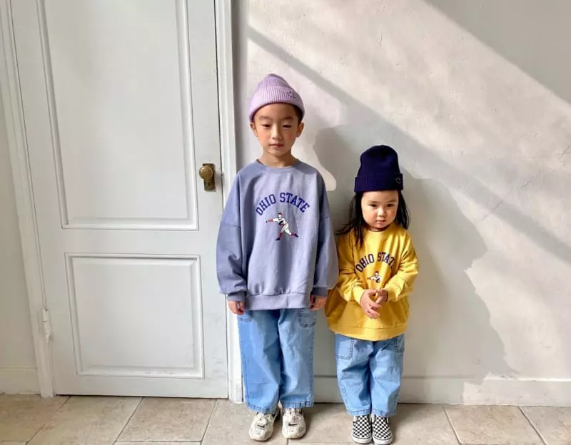 The Grey - Korean Children Fashion - #childofig - Pumpkin Crop Jeans - 11